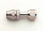 Aeroquip FCE1713 Straight 8AN A/C Hose End Fitting Steel Nickel Plated