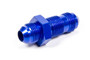 Aeroquip FCM2073 8AN Bulkhead Fitting Straight Aluminum Blue Anodized
