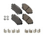 Akebono ACT2305 ProAct Rear Brake Pads Toyota Ultra Premium Ceramic