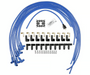 Accel 4039B Blue 8mm Copper Spark Plug Wire 90 Degree Bend Automotive