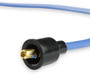 Accel 4039B Blue 8mm Copper Spark Plug Wire 90 Degree Bend Automotive
