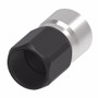 Aeroquip for 8AN StreetLite Straight Crimp Fitting Black Silver FCL4213