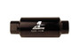 Aeromotive 10 Micron Inline Fuel Filter 10AN ORB Black EFI 12350 Microglass