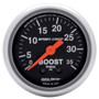 Auto Meter 3304 Sport-Comp Boost Gauge 2-1/16 Inch Turbo PSI Meter