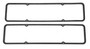 Black Rubber SB Chevy Valve Cover Gaskets Pair