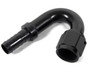 16an 150-Deg Crimp-On Hose Fitting - Black