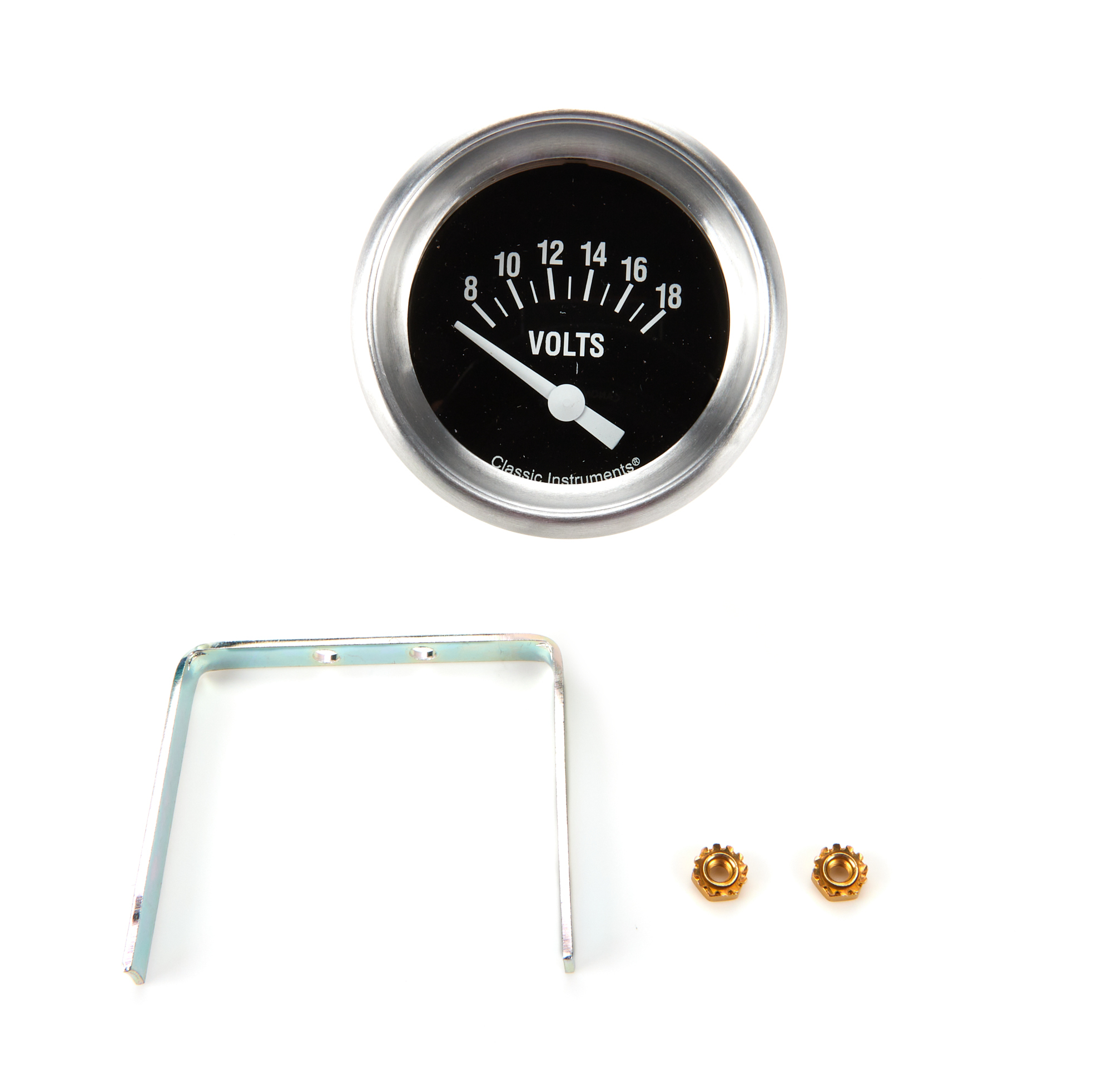 Hot Rod Volt Gauge 2-5/8 Short Sweep HR230APF