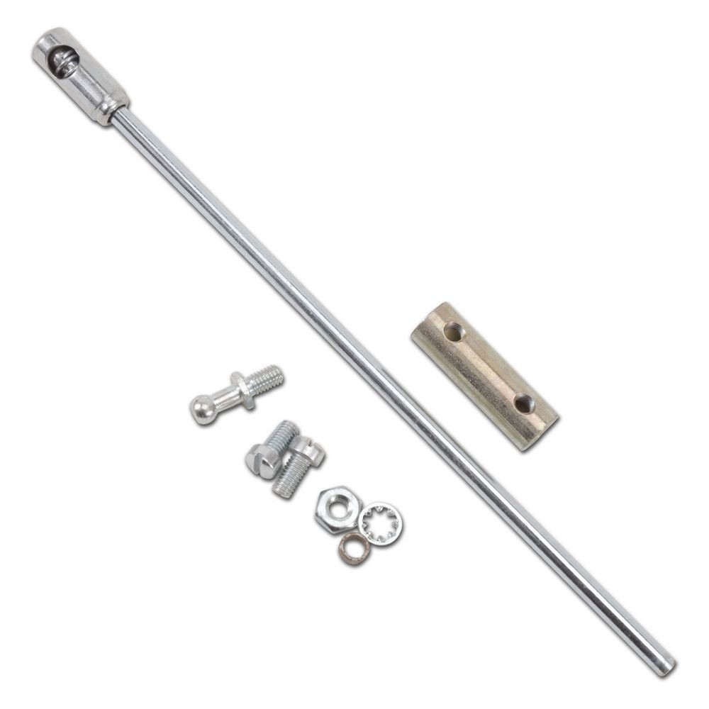 Edelbrock Linkage Extension Kit 7.5" Steel Zinc Oxide GM Throttle Rod - P#8010