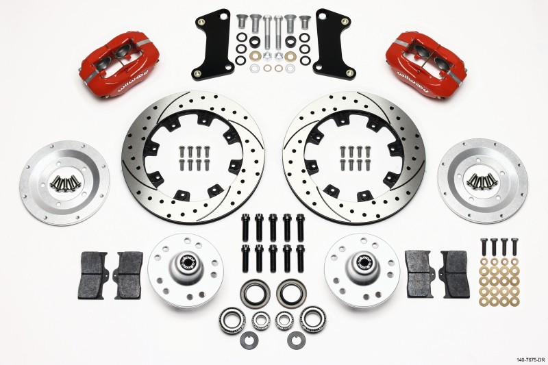 Wilwood Forged Dynalite Front Brake Hub Kit 12.19in for Classic American Muscle