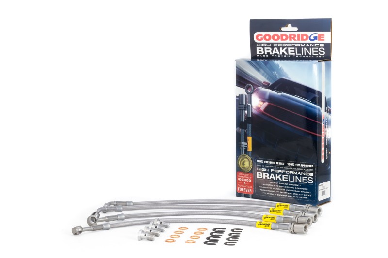 GOODRIDGE SS BRAKE LINE KIT LEXUS GS300 GS430 2000-2005 STAINLESS GSTOP