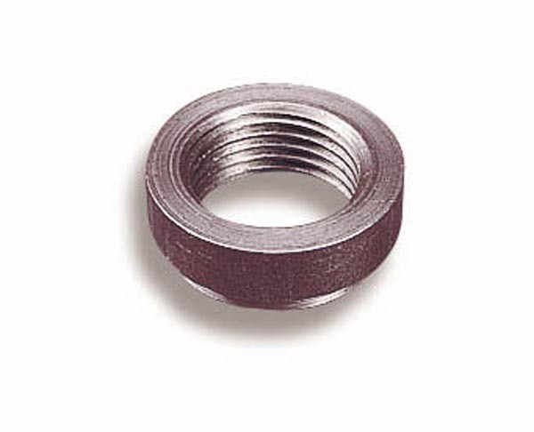 Holley Universal Oxygen Sensor Bung Weld-On 18mm x 1.50 Female Thread Steel