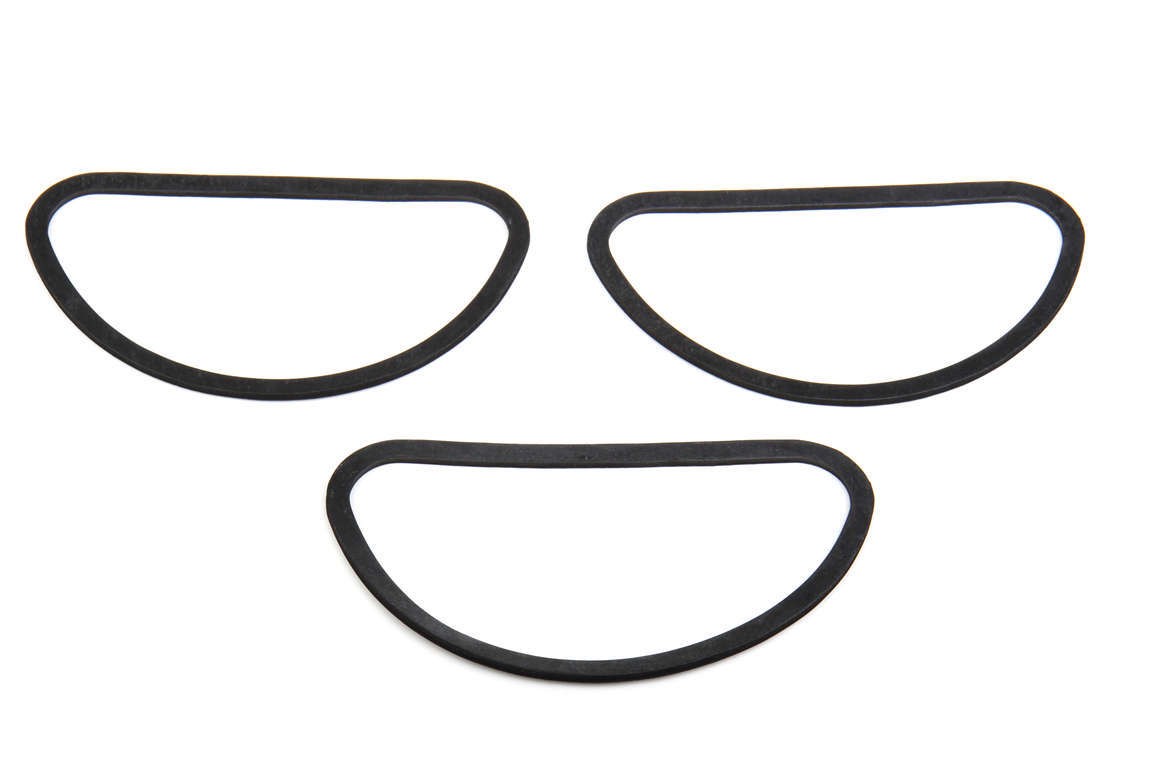 Holley Air Cleaner Gasket Set for 2-Barrel Carbs D Shape Flange - P#108-71