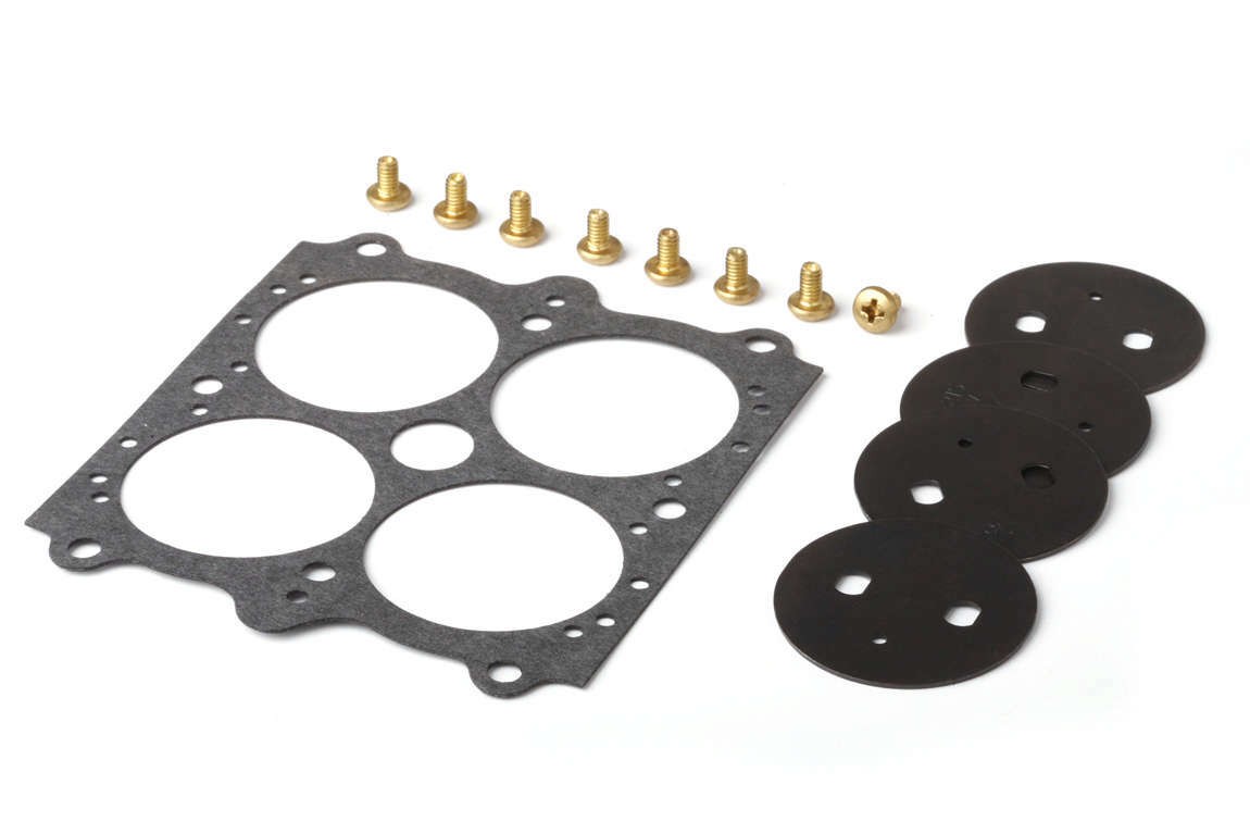 Holley Throttle Plate Kit 1-11/16 in Steel with Gasket & Screws for Carburetor