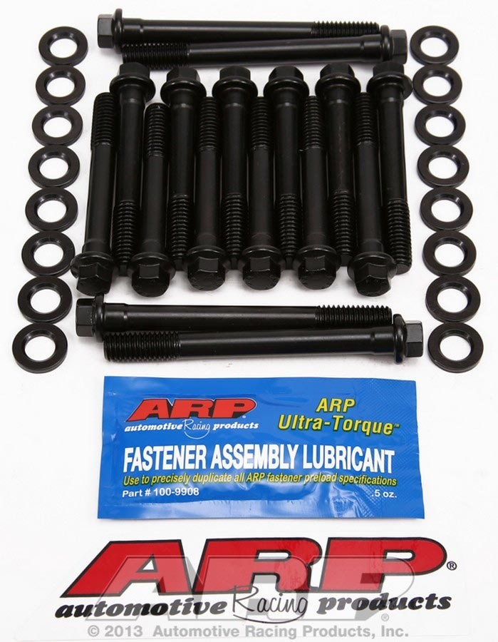 ARP Buick V6 Cylinder Head Bolt Kit Hex Chromoly Black 123-3603