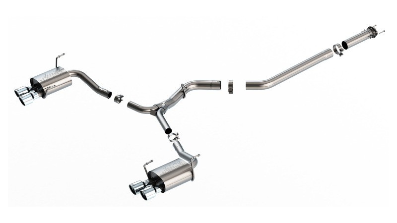Borla S-Type Cat-Back Exhaust for Subaru WRX 2.4L Turbo 2022-2025 T304