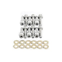 Wilwood 230-4572 Stainless Brake Rotor Bolts 1/4-20 x 1in 12-Point (12)