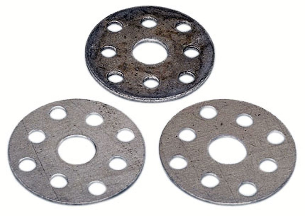 Moroso Water Pump Pulley Shim Set Aluminum for Ford and GM Engines - Set of 3