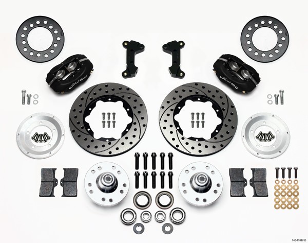 Wilwood Forged Dynalite Pro Series Front Brake Kit Ford Mustang 1974-1978
