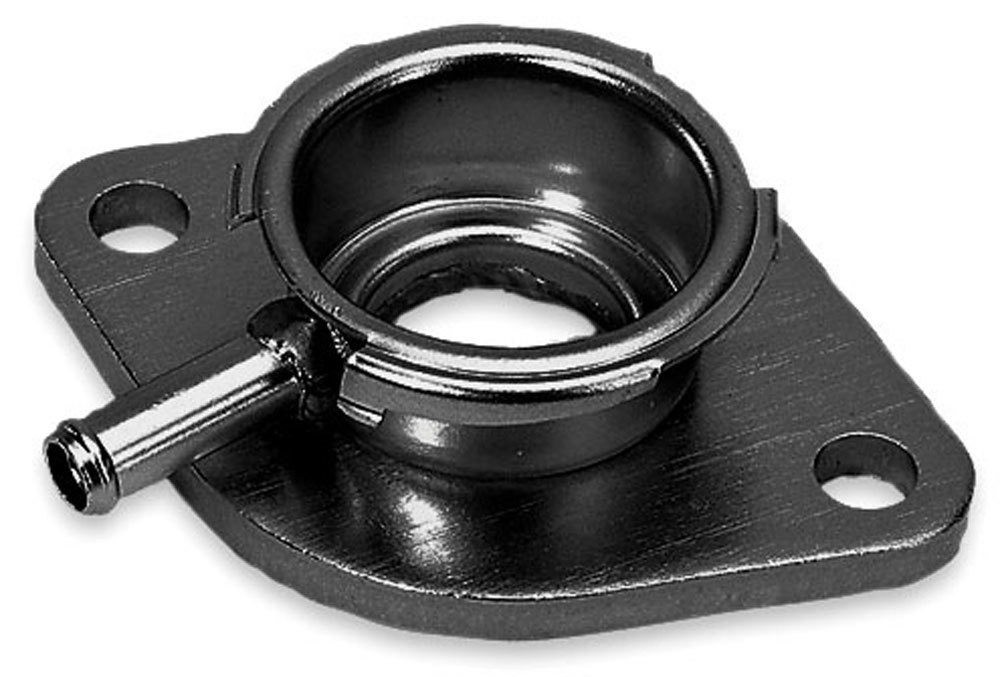 Moroso for Chevy V6 V8 Water Outlet Filler Neck Black Anodized 63465