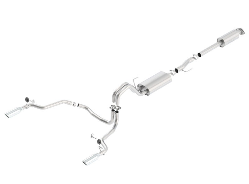 Borla S Type Cat Back Exhaust For 2015-20 Ford F150 King Ranch Crew Extended Cab