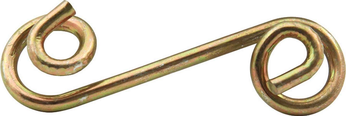 Allstar Performance Quick Turn Fastener Springs 1 in Steel Cadmium - Set of 10