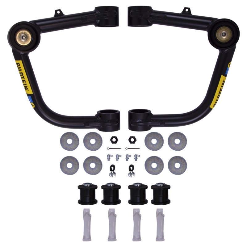 Bilstein B8 Front Upper Control Arm Kit for 05-17 Toyota Tacoma Chromoly Tubular