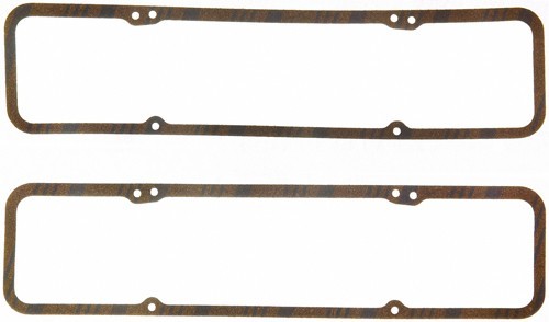 Valve Cover Gasket Set Cork Rubber Perimeter For Small Block Chevy VS12869