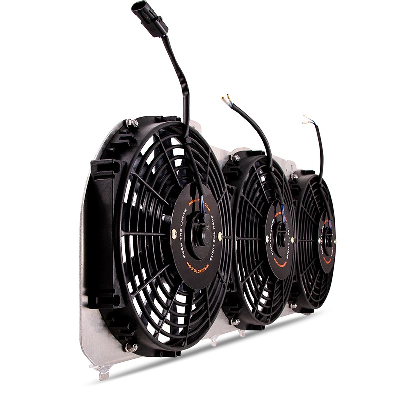 Mishimoto Fan Shroud For Jeep Cherokee XJ 4.0L 1989-2001 Aluminum 3 Fans