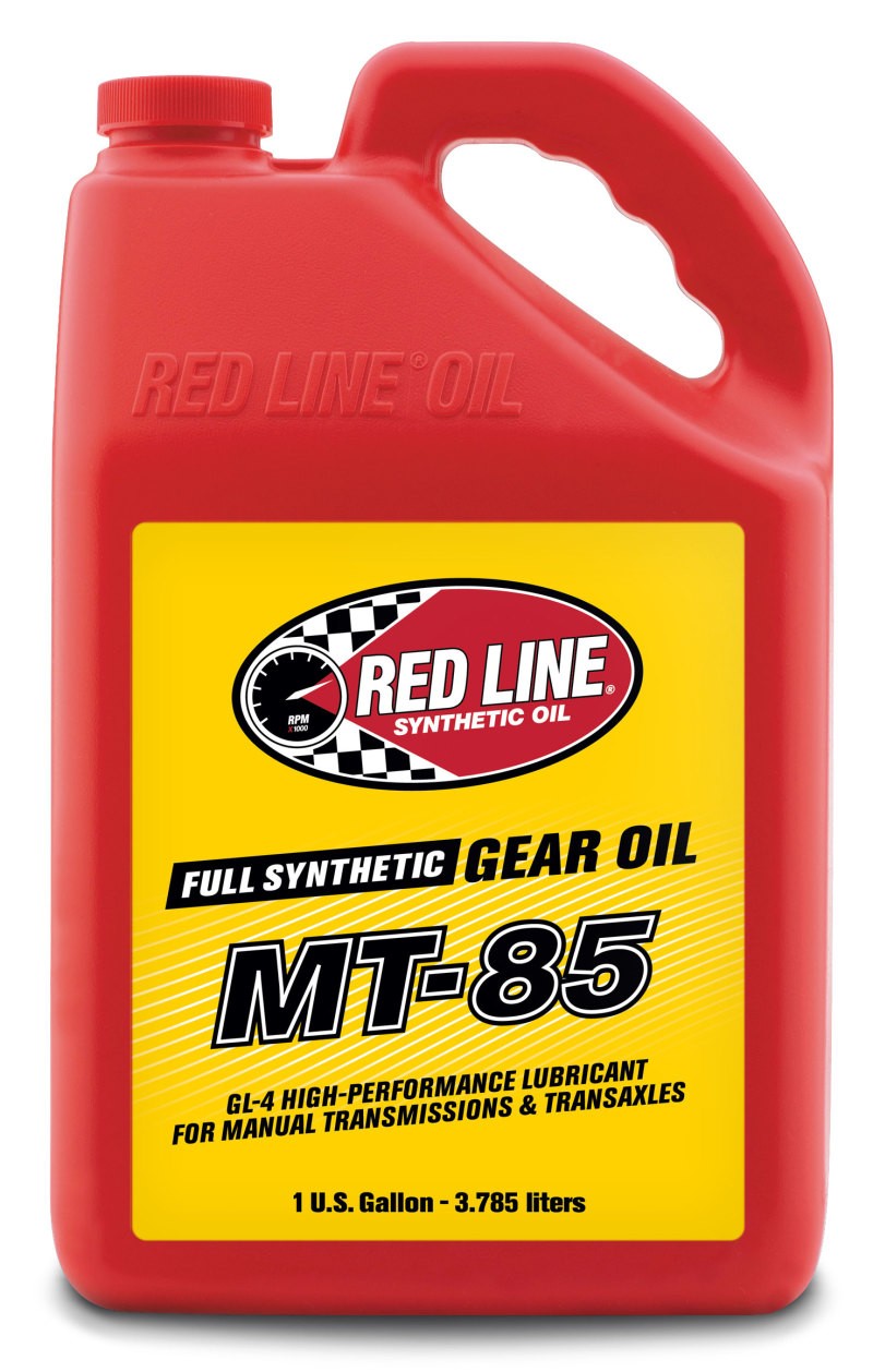 Red Line MT-85 GL-4 75W85 Gear Oil 1 Gallon Automotive for High-Tem Performance