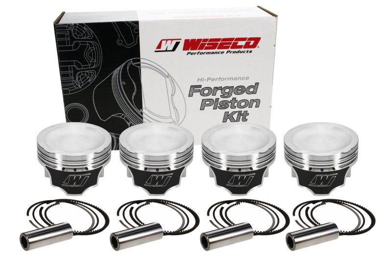 Wiseco Forged Pistons for Mazda 2.3L DISI 87.5mm Bore 2618 Turbo Set of 4