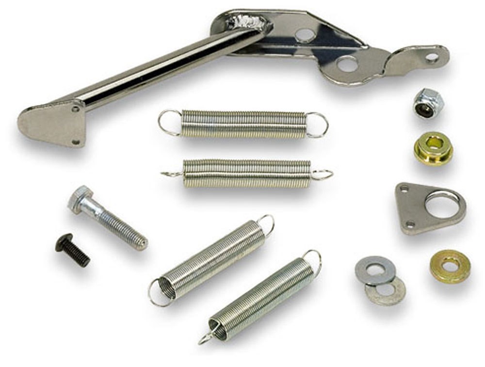 Moroso 64923 Dominator Throttle Return Spring Kit Chrome Steel Carb Mount