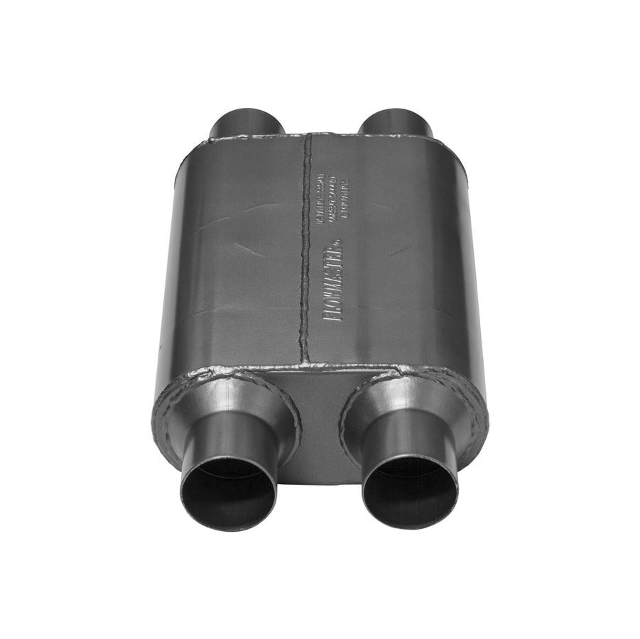 Flowmaster 40 Series Muffler Dual 2.5 In/Out Black Steel Performance 425404