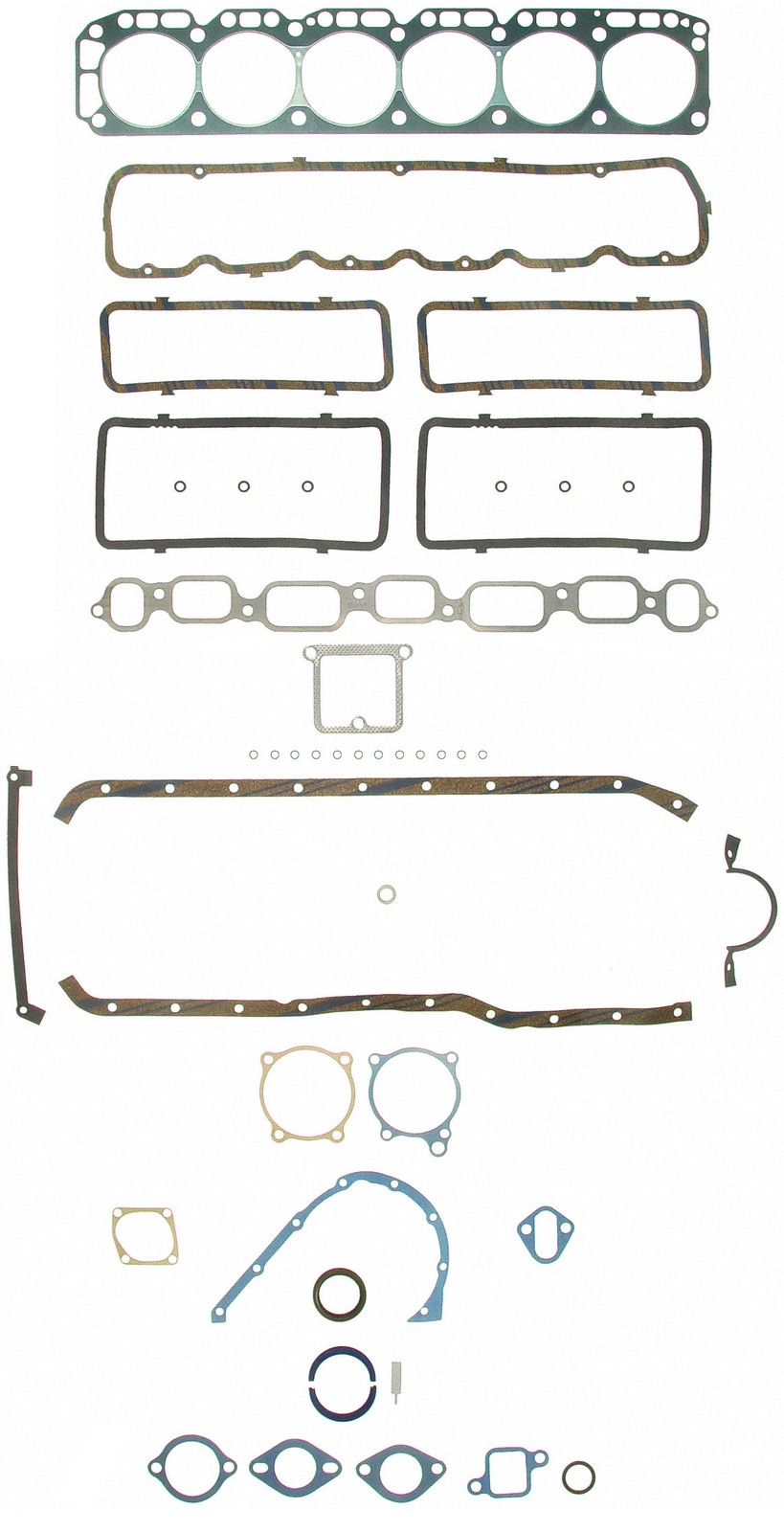 Fel-Pro Full Engine Gasket Set for GM Inline-6 260-1005 Complete Repair Kit