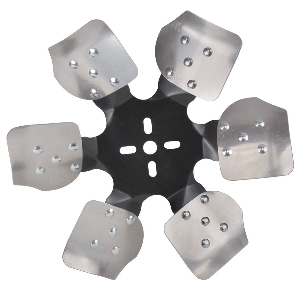 Derale 13in Rigid Race Cooling Fan 6 Blade For Universal Mechanical Setup