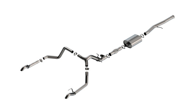 Borla Atak Cat Back Exhaust for 2024-25 Chevrolet Silverado/GMC Sierra 1500 ZR2