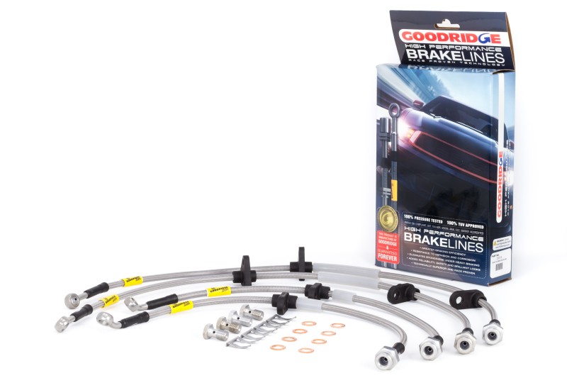 Goodridge Brake Line Kit Honda Civic Acura Integra 95-01 SS Braided 20018