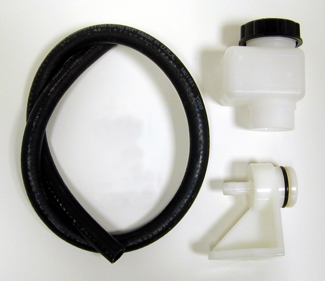 Wilwood 260-10500 Remote Reservoir Kit 4oz w/ Cap Bracket 30in Hose Brake