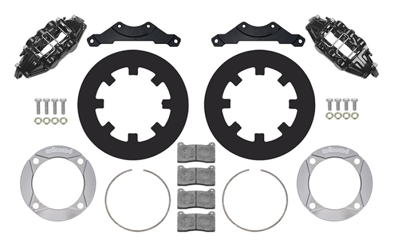 Wilwood Rear Brake Kit Polaris RZR XP 1000 2014+ 11.25" Black Upgrade