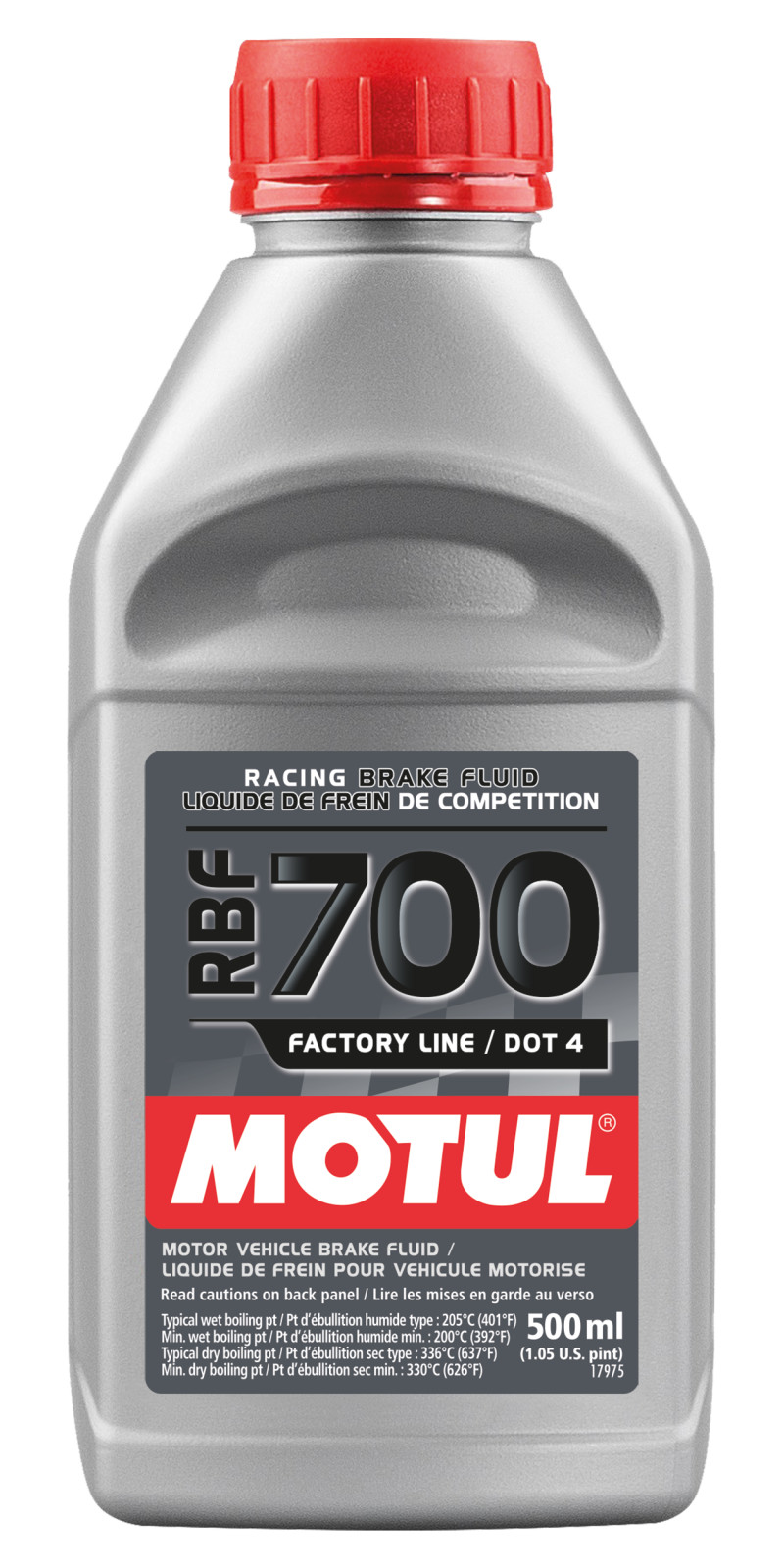 Motul RBF 700 Racing Brake Fluid DOT 4 for High Temp Performance Brake Fluid