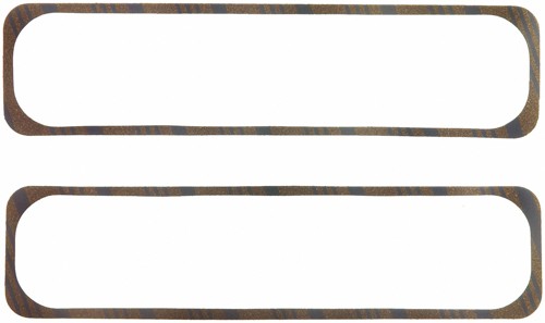 Fel-Pro Valve Cover Gasket 1/4in Cork for Small Block Chevy SBC Pair