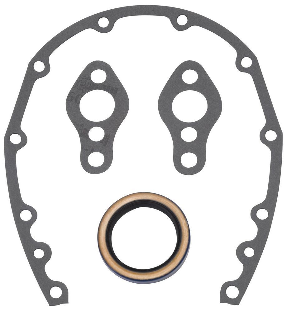 Edelbrock Timing Cover Gasket & Oil Seal Kit for Small Block Chevy Engines
