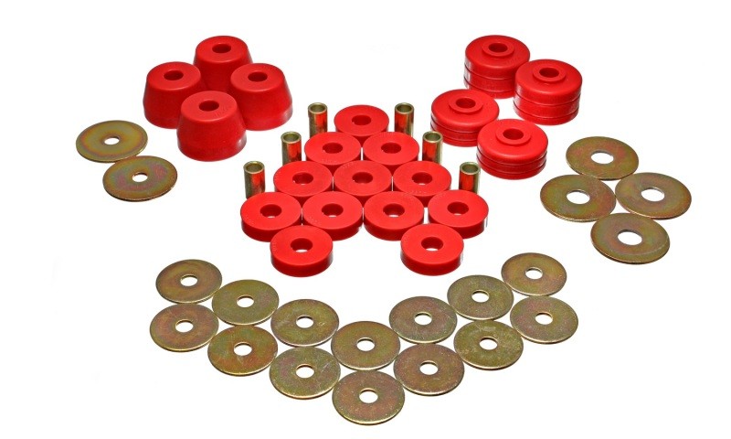 Energy Suspension Body Mount Bushings Kit for Dodge Ramcharger 90-93 5.4102R