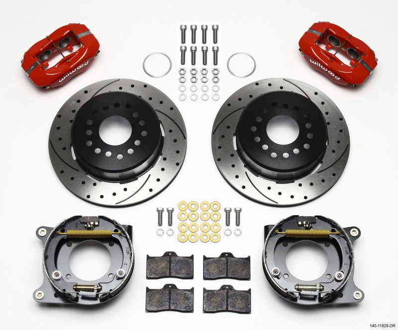 Wilwood Forged Dynalite P/S Parking Brake Kit Chevrolet Impala Corvette