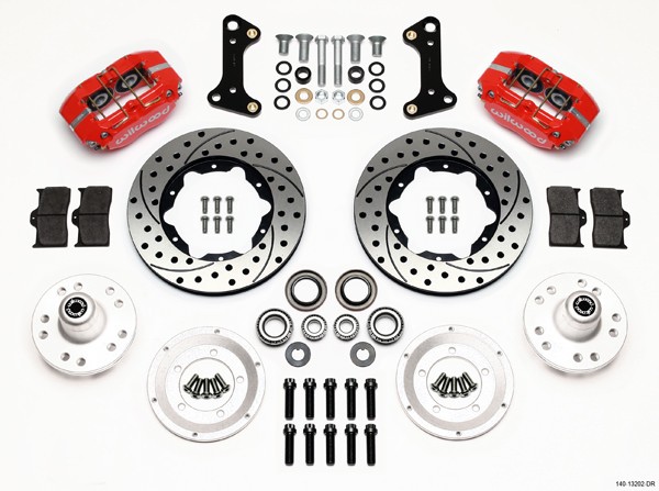 Wilwood Dynapro Front Brake Kit GM F-Body 1967-72 4-Piston Caliper