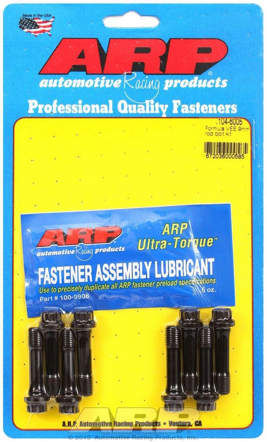 ARP Connecting Rod Bolt Kit 9mm Chromoly for VW Formula Vee Engine