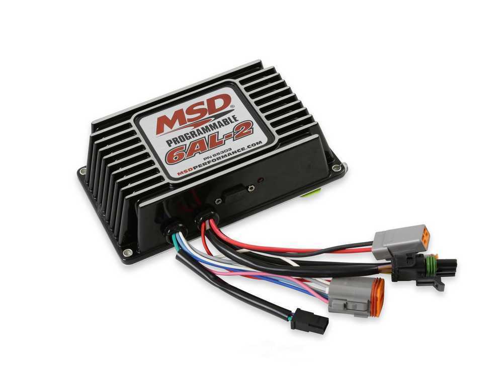 MSD Ignition Programmable 6AL-2 Digital Ignition Box 45000V Output