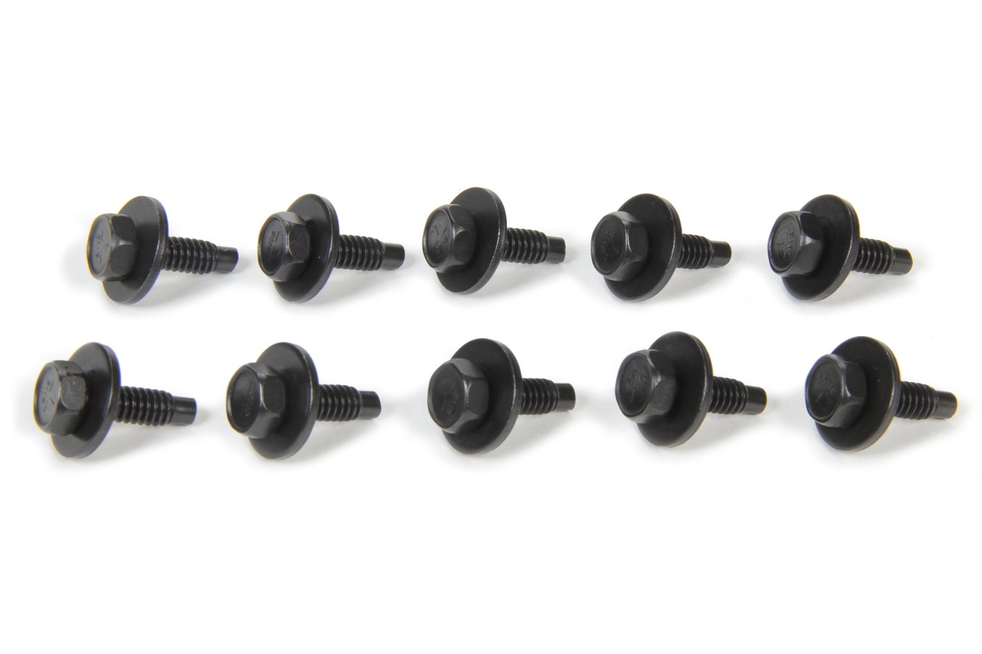 Allstar Performance Universal Body Bolt Kit 1/4-20 x 3/4" Black Oxide Set of 10