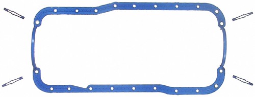 Fel-Pro OS 34508 R Oil Pan Gasket Set Small Block Ford Engine
