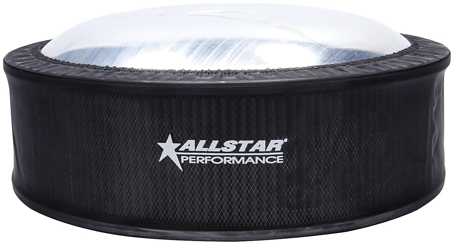 Allstar Performance 14in Round Air Filter Wrap Logo