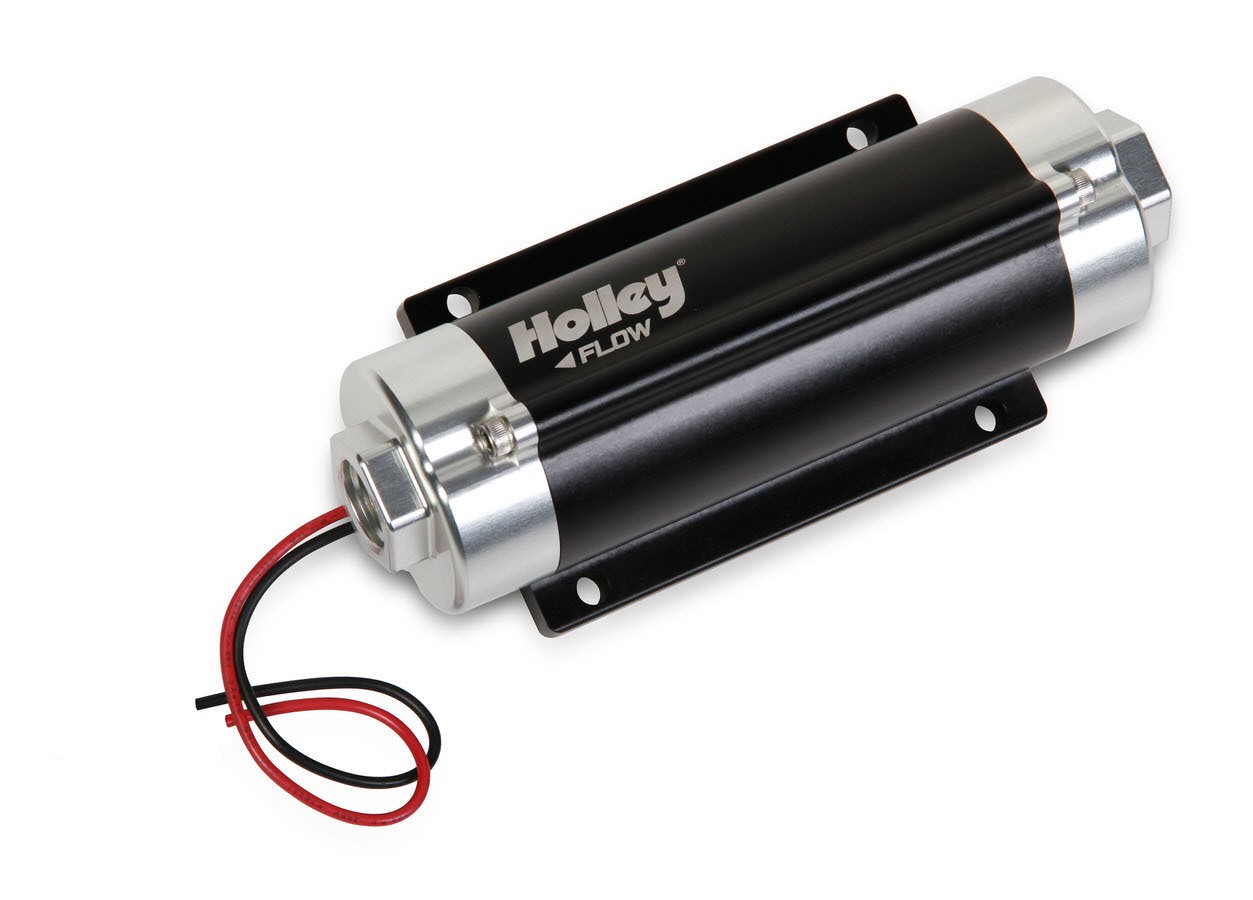 Holley 12-600 Electric Fuel Pump 67 GPH Billet 10AN In-Line